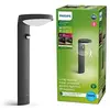 Philips Borne extérieure infrarouge Tyla, 9W, 2700K, Anthracite