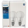 Lot de 2 ampoules CorePro led A60 E27 8W 2700K chaud 806lm Philips