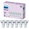 Philips - pack de 6 ampoules led GU10, 35W, blanc froid non dimmable