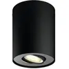 Spot de plafond LED Philips Hue White Amb. Pillar - Noir - 350lm - GU10 5W