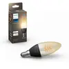 Ampoule connectée Philips Hue White E14 Filament Flamme 4.5W Transparent