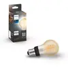 Ampoule LED connectée PHILIPS HUE White Ambiance E27 7W Filament