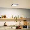 Philips Plafonnier LED SLIM SURFACE, carré, 20W, Noir