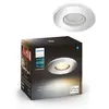 Spot Downlight White Ambiance Adore GU10 Hue Coupe Ø 70mm Chromé