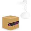 Philips by Signify White & Color Ambiance FLOURISH Suspension 31W - Bluetooth - Blanc