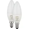 Philips Hue White Ambiance Flamme - Ampoule Connectée E14 - (pack De 2)