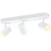 WiZ Imageo spot LED à 3 lampes. 2.700-6.500 K, blanc
