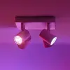 WiZ spot pour plafond LED Imageo, 4fl carré blanc