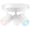 WiZ LED spot pour plafond Imageo, 3 lampes rondes, blanc
