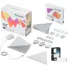 Philips Wall Panel Triangle Starter Set (12 Panels) + Philips Hue Wall...