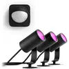 Philips Pack : Spots Lily + Détecteur Extérieur