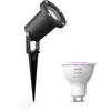 Philips Spot Lumineux Puled Noir + Une Ampoule Gu10 À Couleur Variable