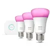 Philips White & Color Ambiance 10.5w A60 E27 3set Eu Pmo
