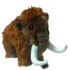 ACP Peluche Mammouth poils longs 23 cm - WWF - Plush - Mixte - Naissance - Marron et blanc