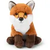 Peluche Renard roux WWF Eco - orange/blanc - 15 cm
