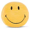 Bon Ton Toys - SMILEY - Peluche Smiley en velours côtélé Jaune S