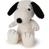 Bon Ton Toys - SNOOPY - Peluche Snoopy en velours côtelé Ecru taille u...