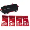 PURE2IMPROVE Sacs de Sable 20 kg - Fitness  - Noir/Rouge