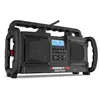 Radio de chantier PerfectPro Bluetooth Prise USB et Aux-i Noir WS3