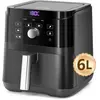 Taylor Swoden Air - Friteuse à air chaud 6L, 1700W, 6 menus, panneau t...