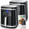Aigostar Friteuse à air sans huile de 7L,1900W. 7 préprogrammes,2 Paqu...