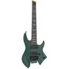 Sire Larry Carlton X6 7-String Headless Metallic Green guitare électri...