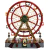 Lumineo Grande roue avec mouvement et LED 37x21x45cm