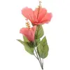 OEM Branche d'Hibiscus Artificiel 25X71Cm Rose Décoration Intérieure E...
