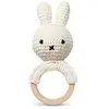 Just Dutch Hochet anneau de dentition Miffy blanc