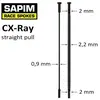 Scope Rayon Sapim Cx-ray 279 mm