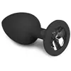 EasyToys - Plug à diamant taille S - Noir