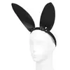 Oreilles de lapin BUNNY Simili Noir 