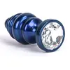 Bijou Anal ALLOY 6.5 x 3 cm Bleu 