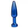 Plug Bijou Rocket -  9.6 x 2.8 cm Bleu 