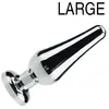 Bijou Anal Strass Diamant - Large 13 x 4.2 cm 
