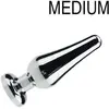 Bijou Anal Strass Diamant - Medium 10 x 3.5 cm 