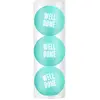 Balles de golf Legend Well Done Be (x3) Bleu TU WS9900098