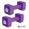 Pure2Improve Haltère 10 kg Néoprène Violet