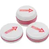 Lots de 3 balles de putting Pure2Improve - blanc/rouge - TU