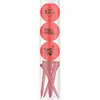 Balles de golf avec tees Legend (x3) Rouge TU WS9900014