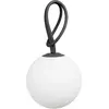 Fatboy BOLLEKE-Suspension LED rechargeable d'extérieur Ø20cm Gris