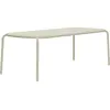 Table de jardin rectangulaire beige Toni Tablo - Fatboy