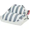 Pouf poire Floatzac Original Pool  - Stripe Ocean Blue Fatboy