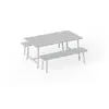 Fatboy - Banc Fred's - Gris - Aluminium