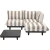 Fatboy - Canapé de jardin rembourré Paletti - Marron - Tissu Oléfine
