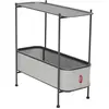 Organisateur multifonctionnel en acier inoxydable gris  - Fatboy