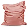 Pouf en tissu rose Slim Teddy Original - Fatboy