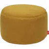Pouf en sherpa jaune cidre 40 x 70 cm Point - Fatboy