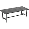 Fatboy - Table rectangulaire Fred's - Noir - Aluminium