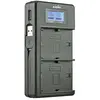Jupio chargeur double compatible avec sony np-fh50/70/100 np-fv50/70/100